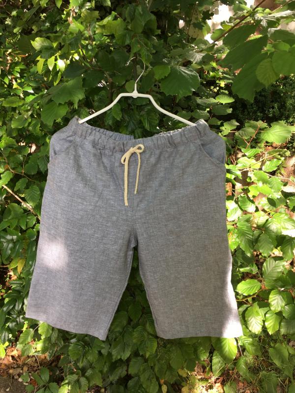 Bermuda Leinen-Viskose